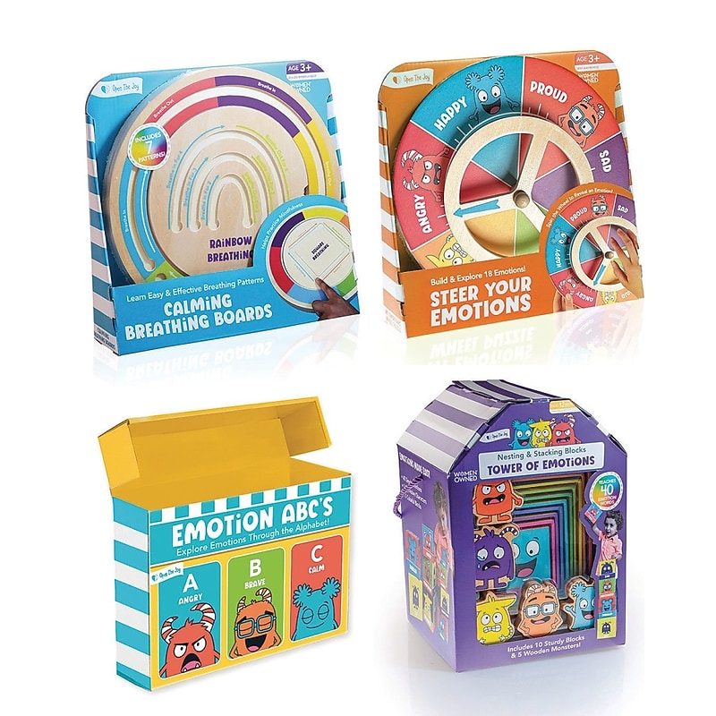 Open the Joy Social Emotional Learning Bundle Early Learners, Multicolored, 4/Bundle (LR4670) image 1