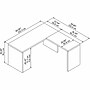 Bush Business Furniture Echo 60"W L Shaped Desk, Pure White (ECH026PW)~#|#~0C03EF6D-1DAD-4AAE-8FB5760CF2EEE1FF_sc7