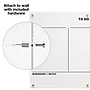Excello Brands Acrylic Dry-Erase Planning Board, 20" x 30", Black Print (ACRYLBRD-TOD20X30-BLK)~#|#~0C0E4D6D-BB04-486C-9B61774C6A37E28C_sc7