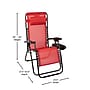 Flash Furniture Celestial Folding Reclining Lounge Chair, Red, 2 Pack (2GM103122SSRD)~#|#~0C15856F-EC70-418C-BA761413EB9219C0_sc7