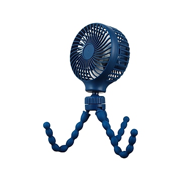 Vivitar Accessory Fan, 3-Speed, Blue (TTMFN20-NOC)