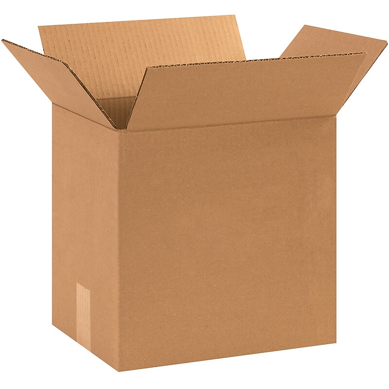 12" x 9" x 12" Shipping Boxes, ECT Rated, 25/Bundle (BS120912) image 1