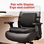 Staples Ergonomic Memory Foam Back Cushion, Black (ST63335)~#|#~0C1AB238-C881-4445-A11BC254BC925142_sc7