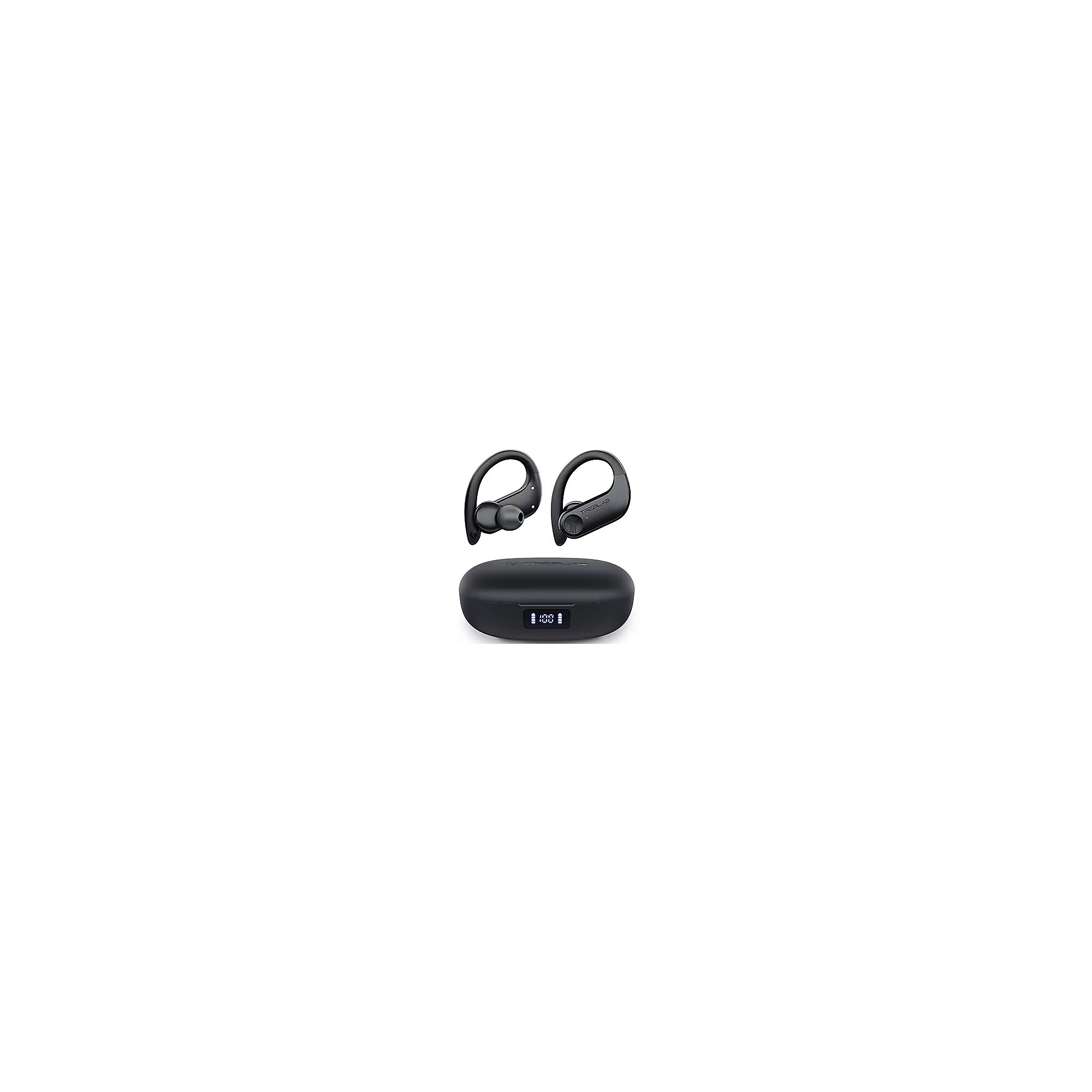 Treblab X3-Pro True Wireless Earbuds, Bluetooth, Black w/White Logo (X3-PRO-B) Simolary simolary.com