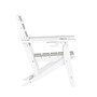 Flash Furniture Tolleson Commercial Grade Adirondack Dining Chair, White (LEHMP203710WHT)~#|#~0C1B6366-B4BB-46ED-A9CD5C030C55870A_sc7