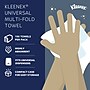 Kleenex Recycled Multifold Paper Towels, 1-ply, 150 Sheets/Pack, 8 Packs/Carton (02046)~#|#~0C1BE9B4-2C3F-48F2-A0240DA66CFF929C_sc7