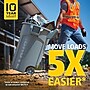 Rubbermaid Brute Resin Trash Can, 32 Gallon, Gray Stenni (RCP2179403)~#|#~0C1C2493-7101-42F2-A8ADD4D43C794FE5_sc7