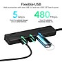 Sabrent 5-Port USB-C Hub, Black (HB-TC5P)~#|#~0C29601A-4045-4F06-BDDA81F7FAA0067E_sc7