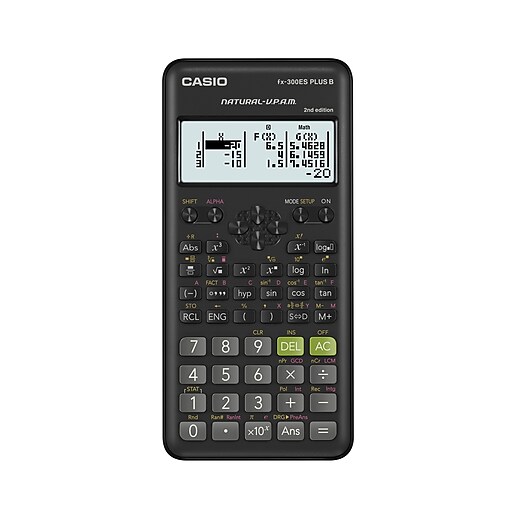 Casio fx-300ES PLUS 2nd Edition 16-Digit Battery Powered