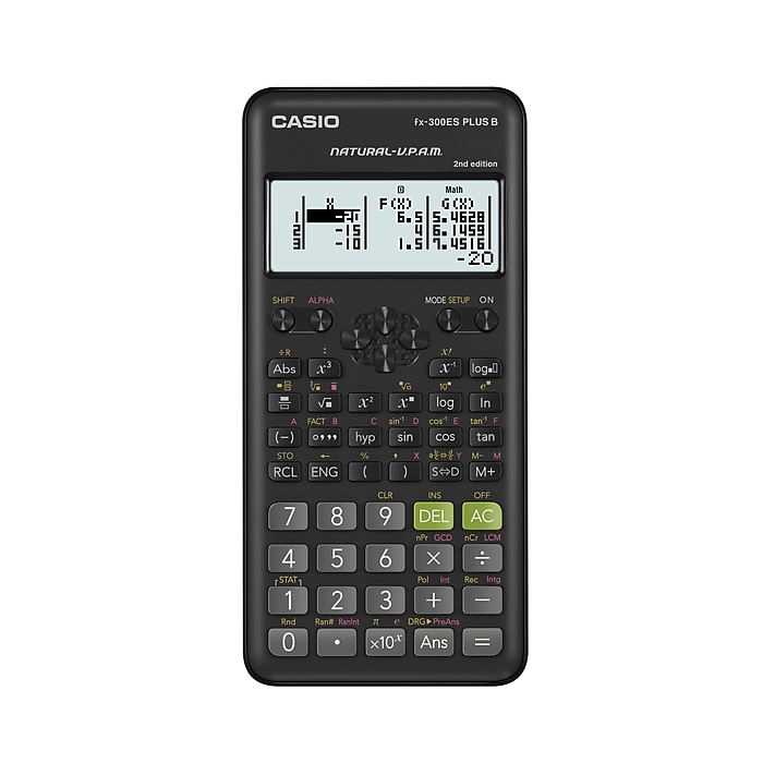 Casio fx-300ES PLUS 2nd Edition 16-Digit Battery Powered