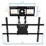 Mount-It! Full-Motion TV Mount, 275 lbs. Max. (MI-394)~#|#~0C2EA779-A0D0-4289-B295BEBEBF1A0C84_sc7