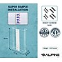Alpine Industries 4 Box Glove Dispenser, Metal, White (485-05-WHI)~#|#~0C2EF80C-B90E-4672-99E292DC7C4CC41E_sc7