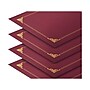 Better Office Certificate Holders, 8.75" x 11.25", Crimson Red/Gold, 25/Pack (65253-25PK)~#|#~0C36AEEA-6CC0-4C4F-830CDF79AB0BFF42_sc7