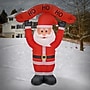 National Tree Company First Traditions Collection 7 ft. Red Inflatable Blow Up Santa (FRT100-AX112304)~#|#~0C36CE8C-25DD-4447-968B70D26647B259_sc7