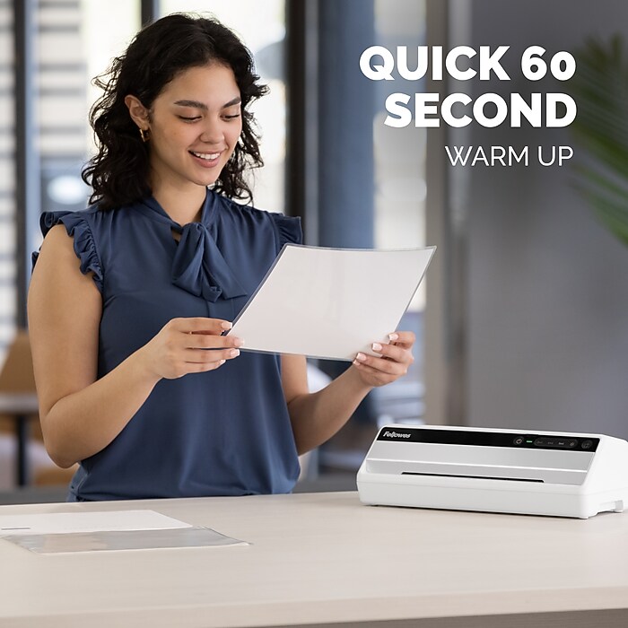 Fellowes Saturn 95 Thermal & Cold Laminator with 10-Sheet Starter