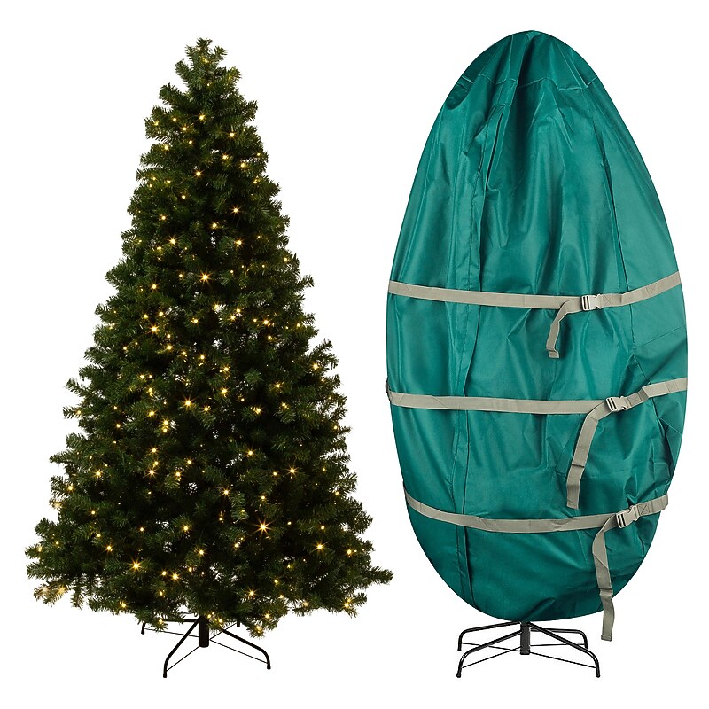 Elf Stor 7.5 ft. Pre-Lit Artificial Christmas Tree (50-300-7LIT-BAG) image 1