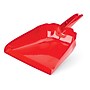 Libman Dust Pan, Polypropylene, 13", Red, 6/Carton (0911)~#|#~0C3ED503-0EBF-4715-861B7B9C1485538C_sc7