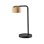 Adesso Roman LED Desk Lamp, 17", Matte Black/Natural Wood (6106-01)~#|#~0C4D235B-D7EE-4CB3-92173BCC3E2052F1_sc7