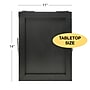 Excello Global Products Double-Sided Tabletop A-Frame Chalkboard and Menu Holder, 11" x 14", Black (EGP-MENU-AFRAME)~#|#~0C515811-E853-496F-BB71FBA8D2240236_sc7