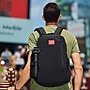 Manhattan Portage Red Label Laptop Backpack, Medium, Black (2296-600PVC BLK)~#|#~0C53233F-9961-4767-AF7EA293211B5AA5_sc7