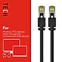 Staples TECH 10' Cat 7 Ethernet Cable, Male to Male, Black (ST62461)~#|#~0C54A4B5-F261-4036-9320A22A34A9A10D_sc7