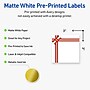 Avery Square Multipurpose Labels, 3" x 3", White, 60/Pack (19479370589)~#|#~0C553760-C280-4B12-BCBD43AF54C433A5_sc7