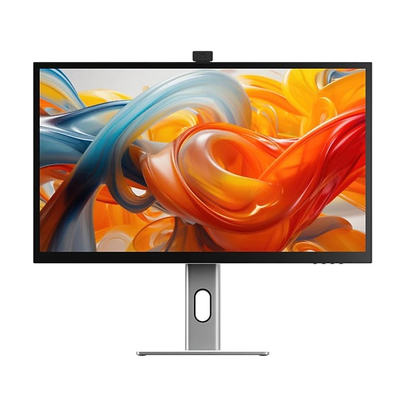 ALOGIC Clarity Pro Touch 27" 4K Ultra HD 60Hz LCD Monitor, Black/Silver (27C4KPDWT) image 1