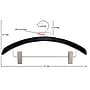 Nahanco 16" Wood Retro Suit Hanger, Low Gloss Black, 100/Carton (40217RC)~#|#~0C6092C1-0573-4420-8603047443BD2D29_sc7