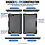 SaharaCase HP Chromebook 11 x360 G5 11.6" 2-in-1 Laptop Case, Shock Absorbing, Clear/Black (LT00157)~#|#~0C6581C1-3992-4526-83BF5B0B78EFCCFC_sc7