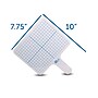 Flipside Graphing Paddles Dry Erase Whiteboard, 7.75" x 10", 12/Pack (FLP18124)~#|#~0C66B6DB-C38B-4977-876F775D17EB0736_sc7