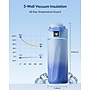 WaterH Boost Stainless Steel Vacuum Insulated Water Bottle, 16 oz., Blue (B003-MA-16oz-GBL-NA-WH)~#|#~0C66D2F4-4D40-4B23-852769CCE8697459_sc7