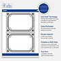 Avery Silver-Metallic Black General Use Blank Cards, White, 20/Pack (S00-FKE)~#|#~0C6B7EC1-10E7-468C-AF02E2543B374F5E_sc7