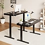 FlexiSpot EG9 48"W Electric Adjustable Glass Top Standing Desk, Black (EG9B-E)~#|#~0C6BE78B-8015-4225-8D600AAA6D493C8E_sc7