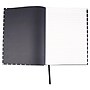 Universal Casebound Hardcover Notebook, Black with White Dots, 1-Subjects, 10 1/4 x 7 5/8, Each (66350)~#|#~0C7B17F0-4720-468D-8158F425B9905F45_sc7