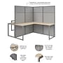 Bush Business Furniture Easy Office 2 Person L Shaped Cubicle Desk, Natural Elm (EODH560NE-03K)~#|#~0C885C33-C043-4FAA-BB5371A40361E118_sc7