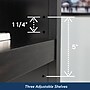 Sauder Select 70"H 5-Shelf Bookcase, Estate Black (414235)~#|#~0C892566-9093-4D1A-92CF8EB8FE972C5A_sc7
