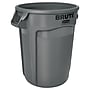 Rubbermaid Brute Plastic Trash Can Container, 32 Gallons, Grey (FG263200GRAY)~#|#~0C8A4864-AAE8-452E-9CB9AC6592172217_sc7