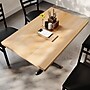 Flash Furniture Bennett Wooden Commercial Indoor Table, 48" x 30", Natural Top/Black Base (GSF3048NTT2230)~#|#~0C8D09D3-9FBA-4A47-91DCE9C8D01512D2_sc7