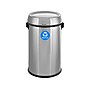 Alpine Industries Commercial Indoor Single-Stream Indoor Recycling Station, 17 Gallon, Stainless Steel (ALP470-65L-1-R)~#|#~0C8F414F-7EAA-4763-8D0D04A66D9BCF3F_sc7