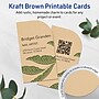 Avery Rectangle Single Rounded Corner Business Cards, Matte Kraft Brown, 200/Pack (19479398939)~#|#~0C9072F8-904D-49F0-9F1AAE595A1D8EBF_sc7