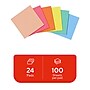 Staples Ultra Sticky Notes, 3" x 3", Golden Hour Collection, 100 Sheets/Pad, 24 Pads/Pack (ST62885)~#|#~0C909F2D-01CD-4CA2-811E5B90707A3FFE_sc7