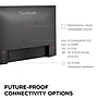 ViewSonic Head-Only 24" FHD 120Hz LCD Monitor, Black, 2/Pack (VA2456A-MHD_H2)~#|#~0C90B570-9B02-446F-BE7F0B7A75FAC28C_sc7