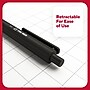 TRU RED™ Retractable Quick Dry Gel Pens, Fine Point, 0.5mm, Black, 5/Pack (TR54486)~#|#~0C95F91A-413E-46AC-A1E0B1911AD9EF48_sc7