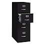 Hirsh Commercial 4-Drawer Vertical File Cabinet, Legal Size, Lockable, 52"H x 18"W x 26.5"D, Black (14107)~#|#~0C991B56-A192-428A-88A8FF9F74BAEE0A_sc7
