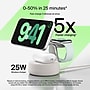 Belkin Magnetic 3-in-1 Wireless Charging Dock with Qi2, 25W, White (WIZ040TTSD)~#|#~0C9D0054-CB45-4865-AAAF4204DDF534D1_sc7