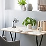 Creekwood Home Essentix Flexible Gooseneck LED Desk Lamp, 14.25", Gray Glossy (CWD-1000-GY)~#|#~0C9D199F-C160-4F95-95DEC24747620604_sc7