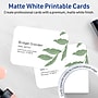 Avery Business Cards, 2-1/2" x 3-1/2, Matte White, 60/Pack (95328)~#|#~0C9E886F-B68D-4D15-A900A2EBF55AA4E2_sc7