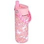 Elemental Splash Pop Plastic Water Bottle, 18 oz., Pink Unicorn (EMLETR18UN24P)~#|#~0CA3EBE3-0107-466F-A8F0264A3C64677E_sc7