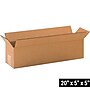 20" x 5" x 5" Shipping Boxes, 32 ECT, Brown, 25/Bundle (2055)~#|#~0CA4FD12-AB2F-4D4E-8A030D9D82CE645F_sc7