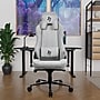 Arozzi Vernazza SoftFabric Ergonomic Racing Gaming Chair, Light Grey (VERNAZZA-SFB-LG)~#|#~0CA62377-BC0B-495C-B1092E95EC890964_sc7